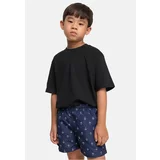 Urban Classics Kids Boys' Anchor/Navy Pattern Shorts