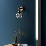  Endon 103173 - Zidno svetlo ALLEGRA 1xE14/7W/230V mesing/proziran | Eponuda.com