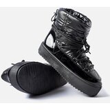 Gemre Black patent snow boots with elastic Calogero | shoptok.hr