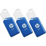 HP USB 3,1 KM 32 GB X755W PACK DE 3 AZUL, (21406982) | Shoptok.si