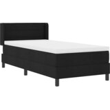  s opruga kutije s uzglavljem Crna 200 x 80 cm tkanina | shoptok.hr