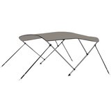 vidaXL Tenda bimini s 3 luka siva 184 x 189 x 135 cm | shoptok.hr