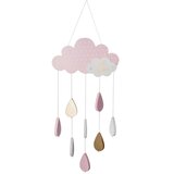 Atmosphera viseći ukras Cloud 24x1,2x60 cm MDF rozi Cijene
