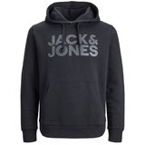 JACK&JONES muška dukserica s kapuljačom Corp Logo (crna) | shoptok.hr