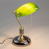  Brilagi - Stona lampa BANK OFFICE 1xE27/60W/230V crna/zlatna/zelena | Eponuda.com
