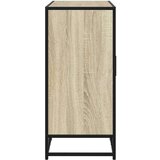 vidaXL Komoda sonoma hrast 92x35x76 cm izrađeno drvo | shoptok.hr