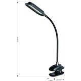  Immax 08998L - LED+CCT prigušiva stona lampa sa klipom CLIP 7,5W/230V crna | Eponuda.com
