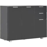  Komoda visoki sjaj crna 107x35x80,5 cm | Eponuda.ba