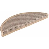  Samoljepljivi otirači za stepenice 30 kom 56x17x3 cm svjetlobež | shoptok.hr