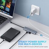 Ugreen razdelilec hub usb-c, 4 vhodi, usb-a | Shoptok.si