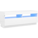 Furnova TV omarica z LED lučkami bela 100x35x40 cm, (21924378) | Shoptok.si