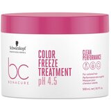 Schwarzkopf bC Bonacure pH 4.5 Color Freeze maska za jačanje obojene kose 500 ml | shoptok.hr