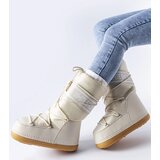 Gemre Beige lightweight insulated snow boots Everett | Shoptok.si