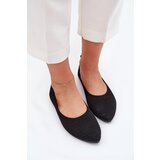 Boto Mesh Fabric Ballet Flats Women's Black Sarina | shoptok.hr