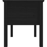  Stolić za kavu crni 102x49x55 cm od masivne borovine | shoptok.hr