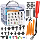 Lean_Toys Komplet sponk za avto v organizatorju, 23 velikosti, 680 kos | Shoptok.si