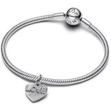 Pandora 793604C01 Engravable Love Heart Dangle privezak | ePonuda.com