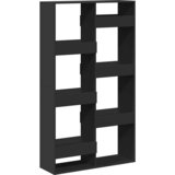  Regal za knjige crni 100x33x175 cm od konstruiranog drva | Eponuda.ba
