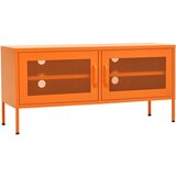 Furnova TV omarica oranžna 105x35x50 cm jeklo, (21922863) | Shoptok.si