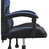  Igraća stolica crno-plava od umjetne kože | shoptok.hr