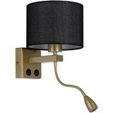  Zidna lampa Polo 2, 1x40W, E27 + 2W, LED Cene