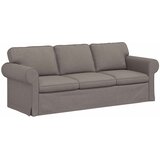 SOFA Sivo-smeđa 215 x 82 x 80 cm tkanina | shoptok.hr