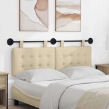  Držeće uzglavlje Zidne tkanina - Krema 120 cm bez LED | shoptok.hr