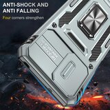 INORCO Za Motorola Moto G13 4G Armor Series PC + TPU, odporno na udarce, telefonsko ohišje Ring Kickstand Cover z drsnim pokrovom kamere, (22036490) | Shoptok.si