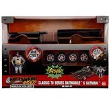 Batman: Animated Classic TV Batmobile Sestavljivi kovinski avtomobilček 1/24 - Simba Toys