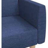  Dvosjed na razvlačenje od tkanine plavi | shoptok.hr