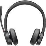 HP Poly Voyager 4320 Microsoft Teams Certified USB-C Headset +BT700 dongle Bežično Obruč za glavu Ured / pozivni centar USB Tip-C Bluetooth Crno | shoptok.hr