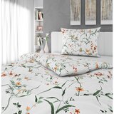 Esposa posteljnina 140/200 cm saten rjava, zelena | Shoptok.si