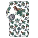 Jerry Fabrics Pamučna dječja plahta s gumom 90x200 cm Jurassic World "Roar" – | shoptok.hr