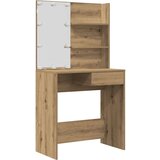 vidaXL toaletni stolić s LED-om Artisan hrastovinom izrađenim drvom | shoptok.hr