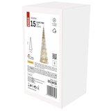  LED božična jelka, 27 cm, 2x CR2032, notranja, topla bela, časovnik | Shoptok.si