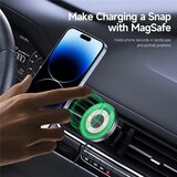  DUZZONA V2 - auto držač za ventilacijsku rešetku s 15W bežičnim punjenjem (kompatibilno s MagSafeom) | shoptok.hr