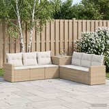  Set sofe 7 kom. Bež i krem bijela 55 x 55 x 69 cm 237,5 x 237,5 x 85 cm | Shoptok.si