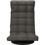  Vrtljiv talni stol temno sivo blago, (20802471) | Shoptok.si