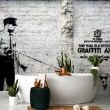  Foto tapeta - Banksy - Graffiti Area 200x140 Vodootporna | shoptok.hr