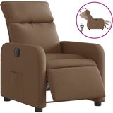 Maison Chic Električni naslanjač - Relax naslanjač rjavo blago, (22062631) | Shoptok.si