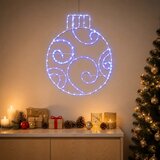 LED svjetleća božićna kugla LOVIISA 160 LED lampica Plava | shoptok.hr