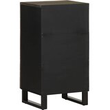  Komoda crna 40x33x75 cm Puno drvo Mango | shoptok.hr
