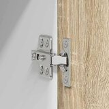 vidaXL Viseča omarica s polico Riga Sonoma hrast 80 x 31 x 40 cm | Shoptok.si