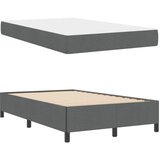  s opruga kutije Tamno siva 120 x 200 cm tkanina | shoptok.hr