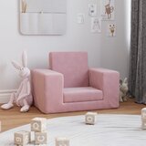  Dječja fotelja ružičasta od mekanog pliša | shoptok.hr