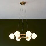  Endon 106390 - Visilica na sajli OTIS 6xG9/3W/230V zlatni | Eponuda.com
