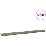  Profili za rubove stepenica 30 pcs Šampanjca 67 x 3.5 x 3 cm | shoptok.hr