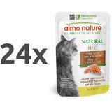 Almo Nature HFC Natural – piščanec in losos 24 x 55 g Cene