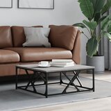  Stolić za kavu boja sivog hrasta 70x70x30 cm konstruirano drvo | shoptok.hr