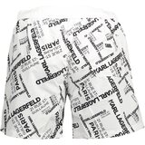 KARL LAGERFELD BEACHWEAR SWIMSUIT BOTTOM MEN WHITE | ePonuda.com